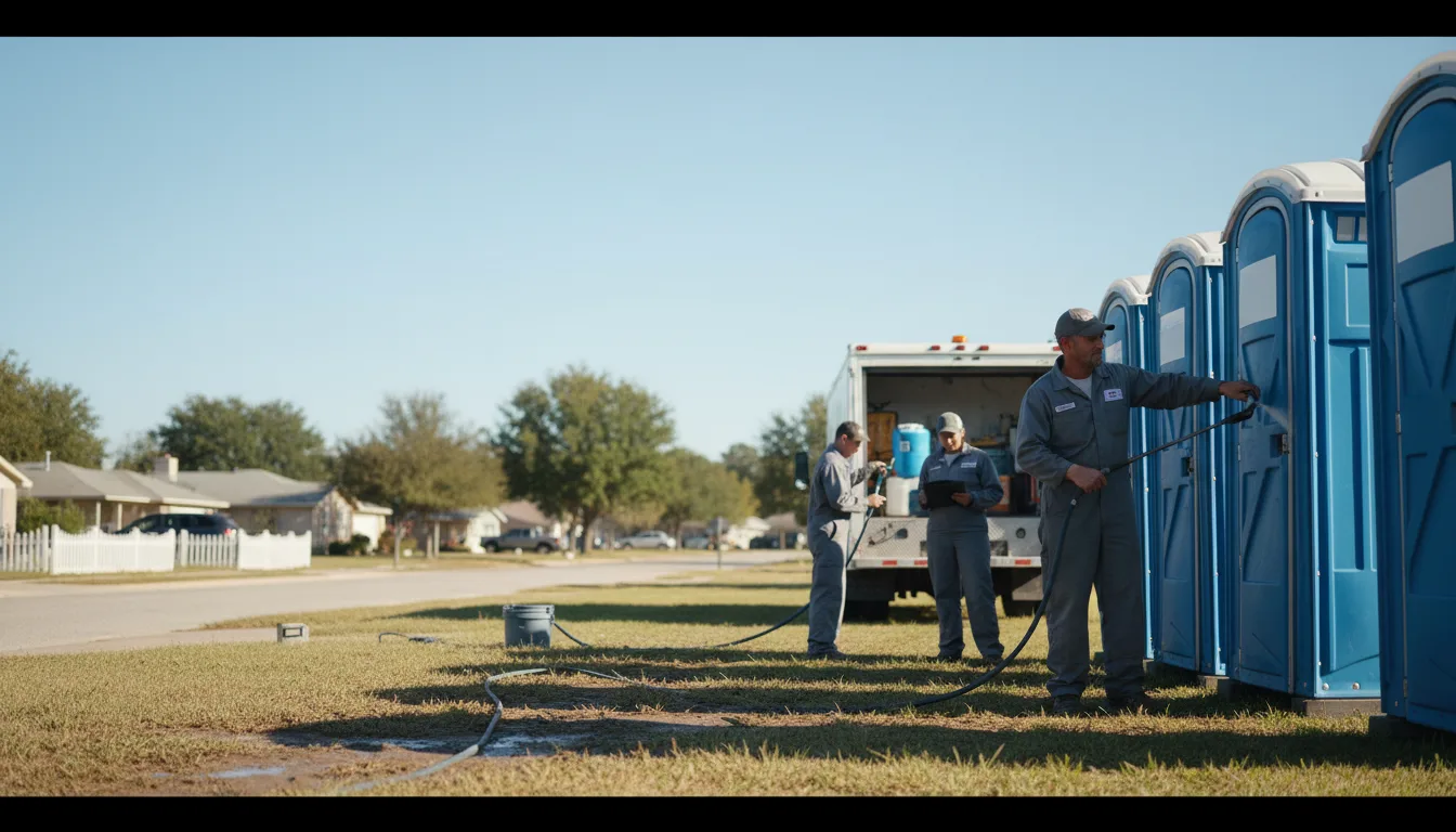 Long-Term Portable Toilet Rental in New Providence, IA near me